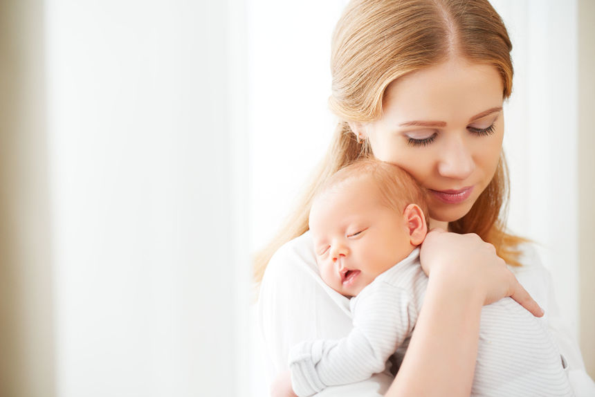 Kako potolažiti in uspavati dojenčka?